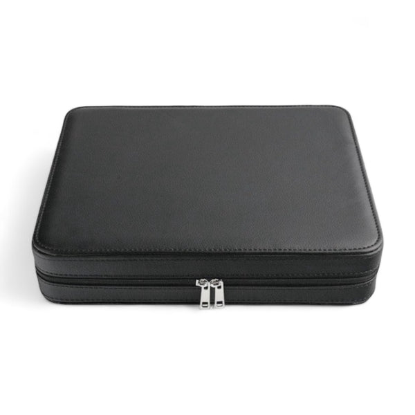 Gem & Diamond DisplayLeather Zip Case -24