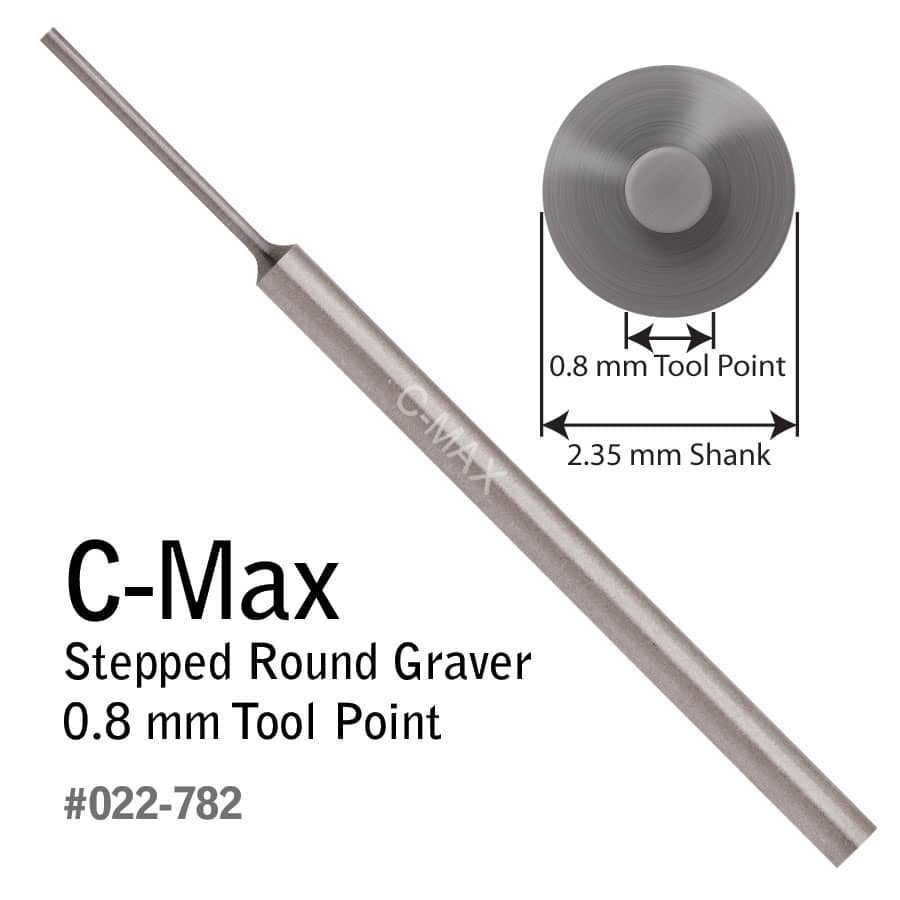 C-Max Stepped Round Graver