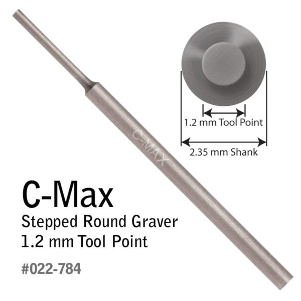 C-Max Stepped Round Graver
