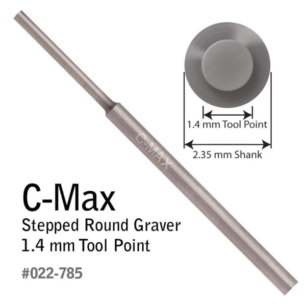 C-Max Stepped Round Graver