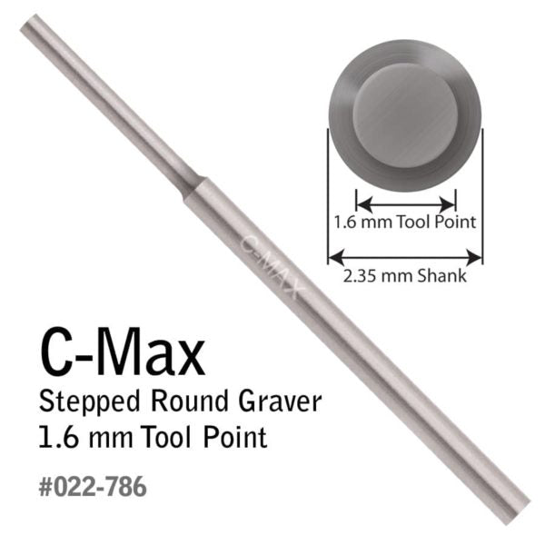 C-Max Stepped Round Graver