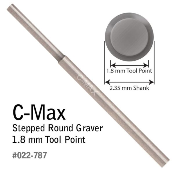 C-Max Stepped Round Graver