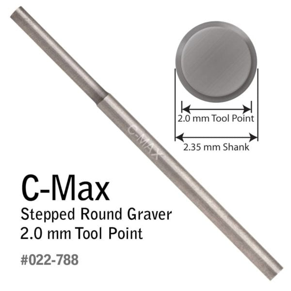 C-Max Stepped Round Graver