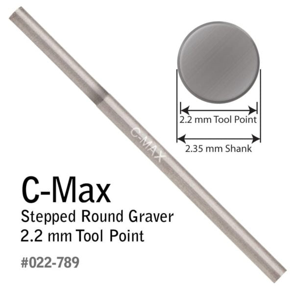 C-Max Stepped Round Graver