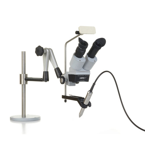 THE ARTICULATED ARM WELDING MICROSCOPE