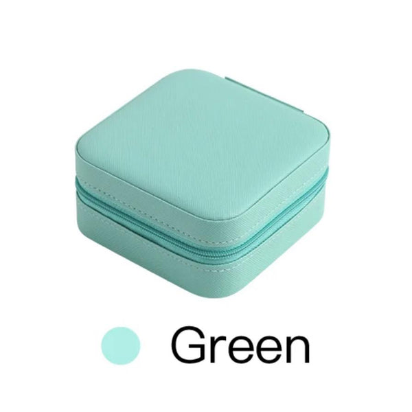 Copy of Small Jewelry Box, Mini Jewelry Organizer Tiffany Blue (Green)