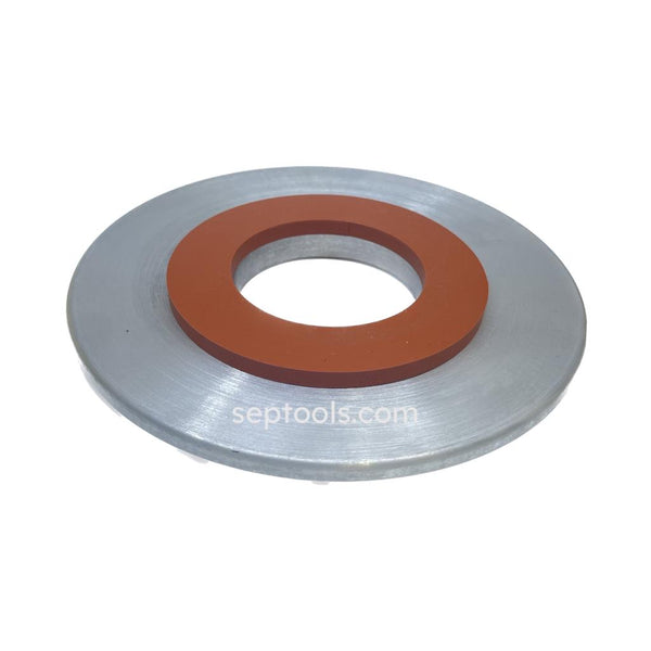2-1/2" Silicone Gasket, 1/4" Th