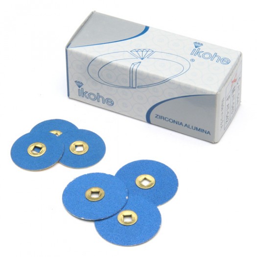Blue Zirconia Snap On Discs 7/8