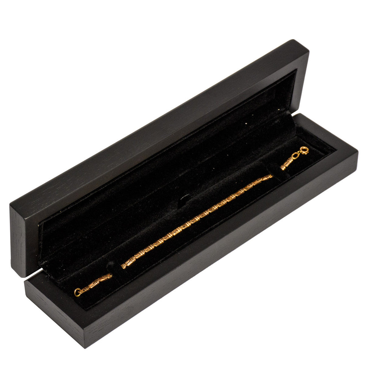 Black Wooden Bracelet Box