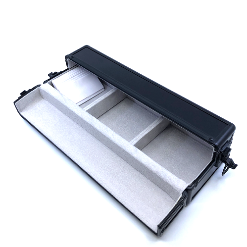 Premium Black Aluminum Metal Parcel Storage Box 11" x 4.5"