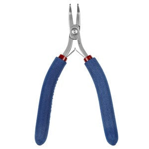 P752 - Bent Nose Pliers Smooth Jaw 60° Sturdy Tips