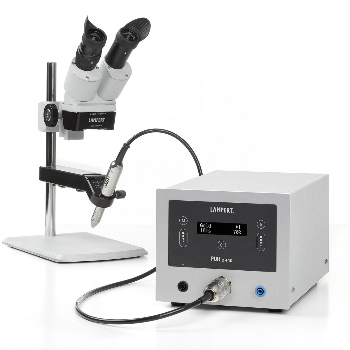 PUK C440 with SM3 Microscope and Argon Regulator