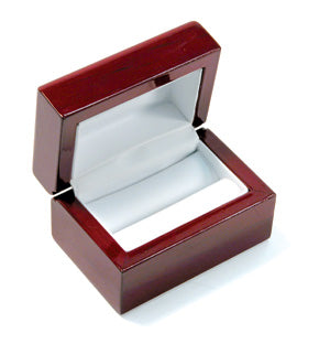 Rosewood Double Ring Box