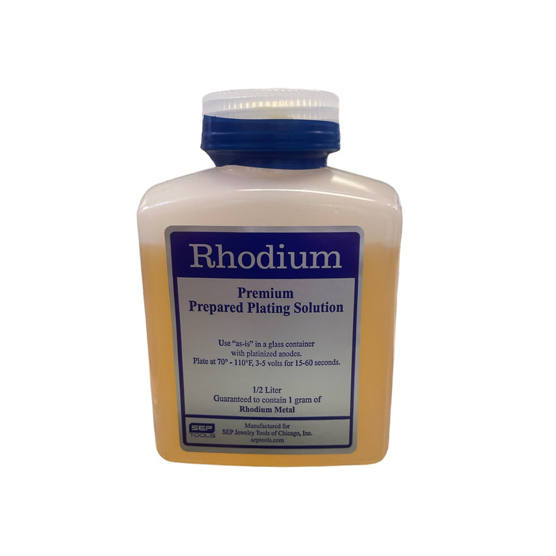 Premium Rhodium Plating Solution 1 Gram
