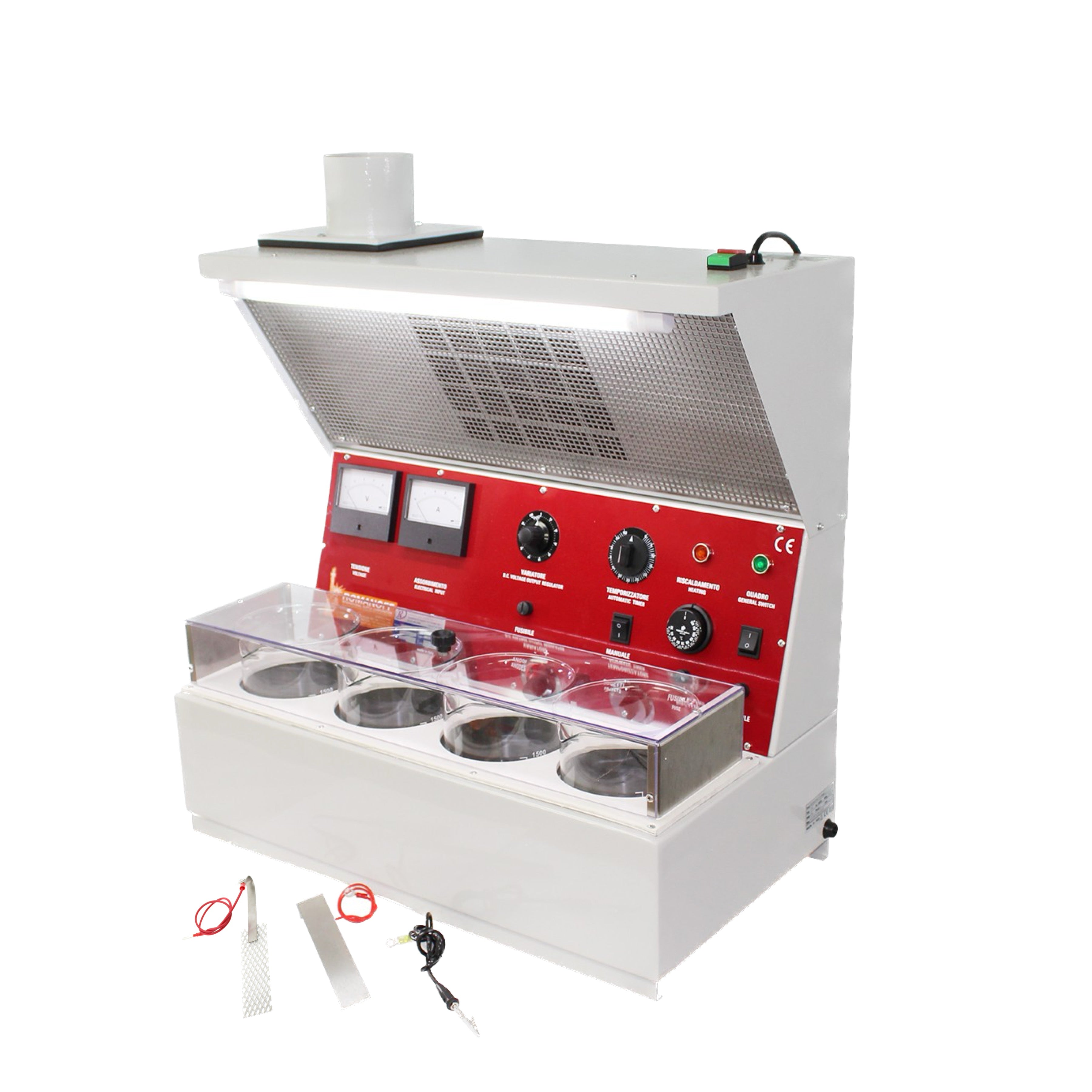 Large Italian Plating Machine With HEPA Exhaust Hood – SEP Tools