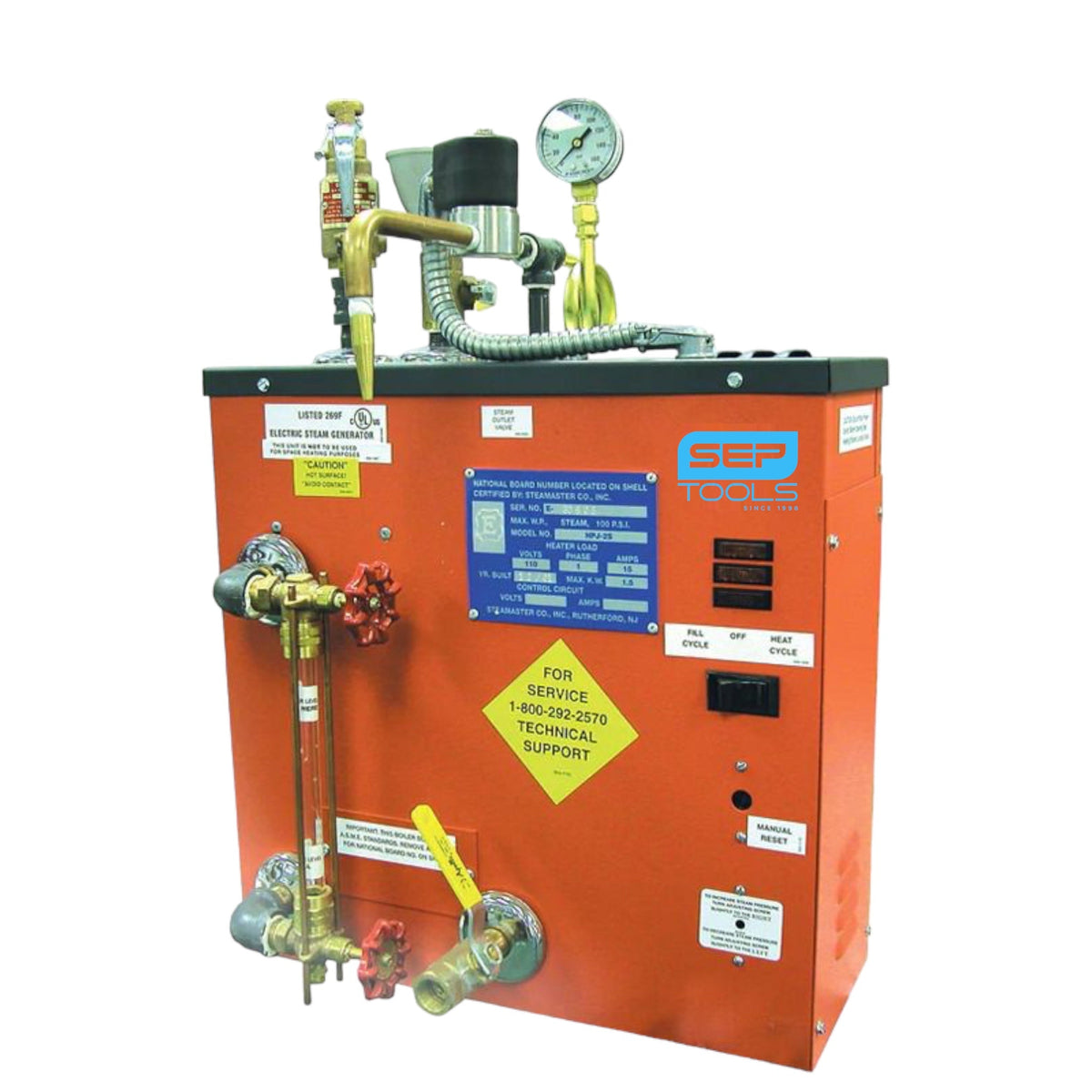 Steamaster 2 GL Steamer - HPJ-2S – SEP Tools